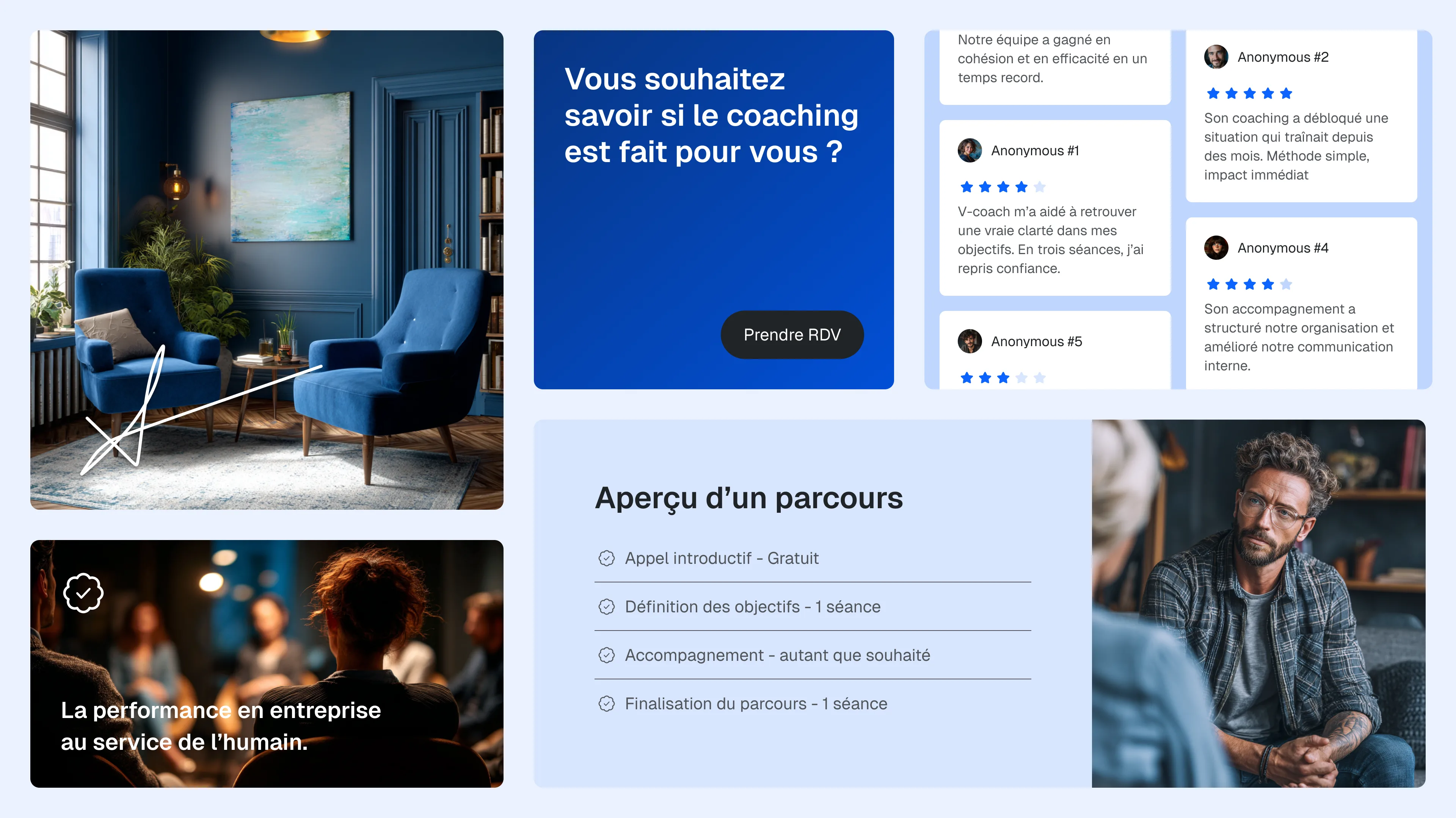 Site du service de coaching V-Coach